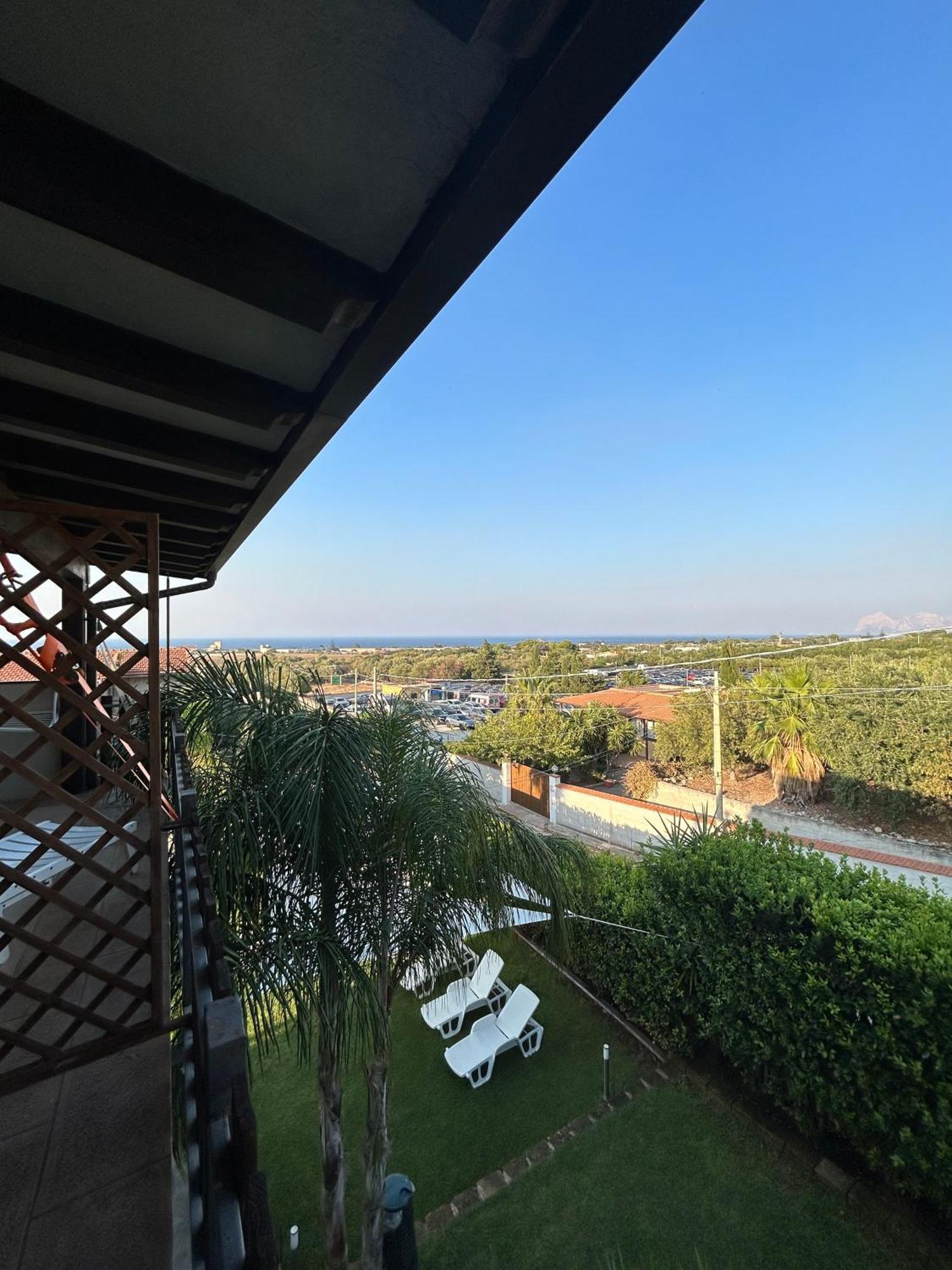 Residence Villa Rosa Dei Venti Cinisi Bagian luar foto
